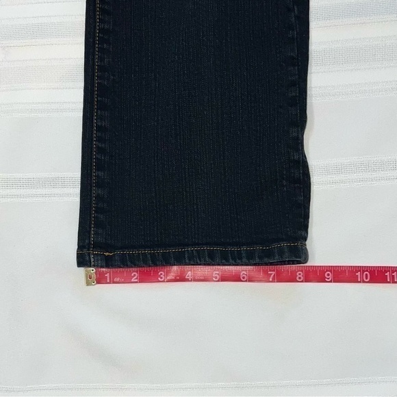 Chico’s Platinum Facet Jeans Blue Sz 1 (8) Short‎ EUC - Picture 7 of 10